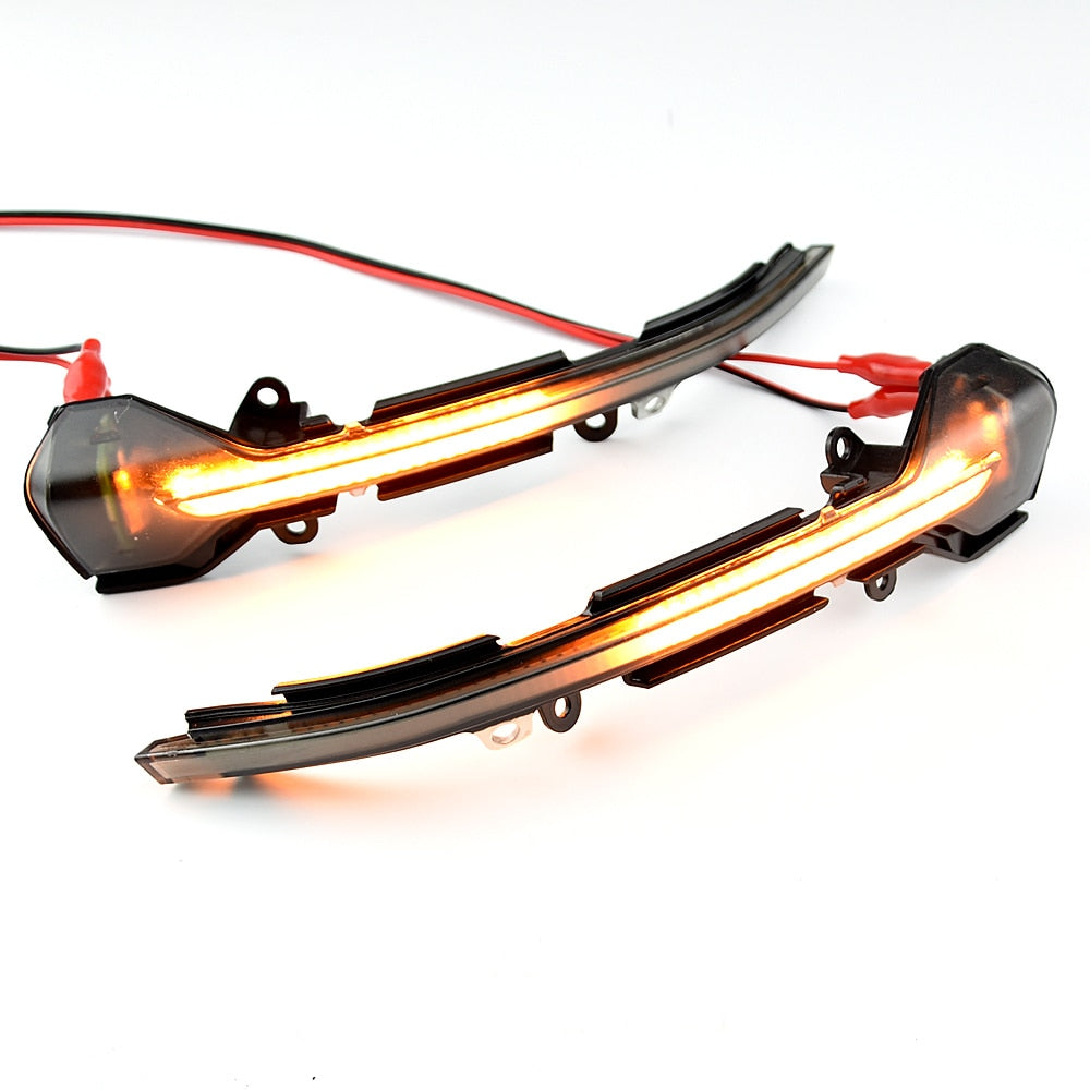 Smoked LED Dynamic Indicators For Seat Leon III MK3 5F ST Ibiza MK5 KJ1 Arona KJ7 - Pair