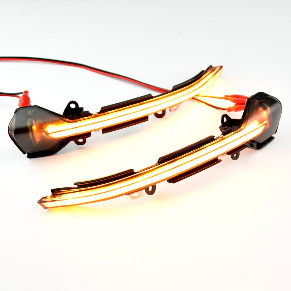 Smoked LED Dynamic Indicators For Seat Leon III MK3 5F ST Ibiza MK5 KJ1 Arona KJ7 - Pair