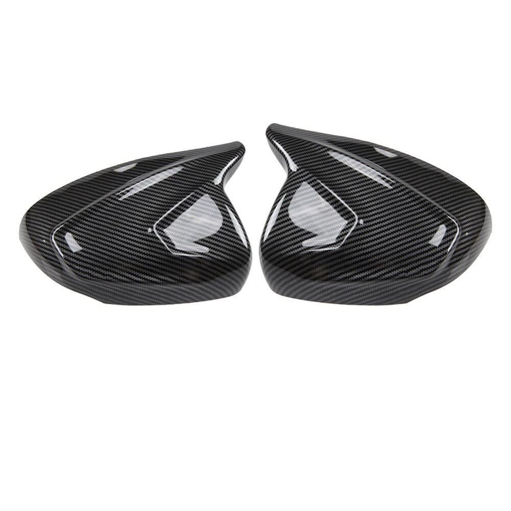 Carbon/Gloss black Wing Mirror Covers For Mercedes Benz A CLA Class W177 V177 C118 W118