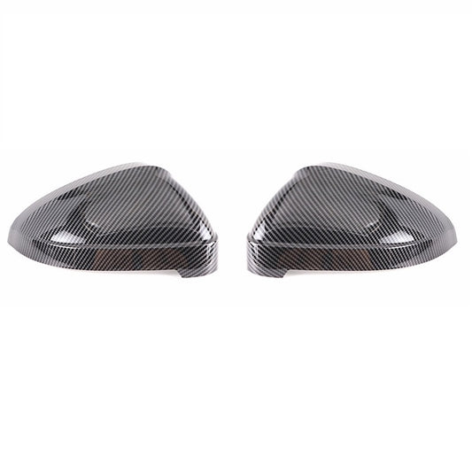 Carbon/Black Wing Mirror Covers For Audi A4 A5 B9 S4 RS4 S5 RS5 - Pair